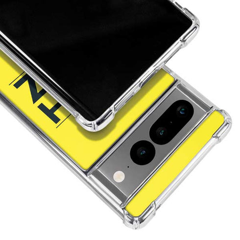 NBA Utah Jazz Standard - Yellow Google Pixel 7 Pro Clear Case